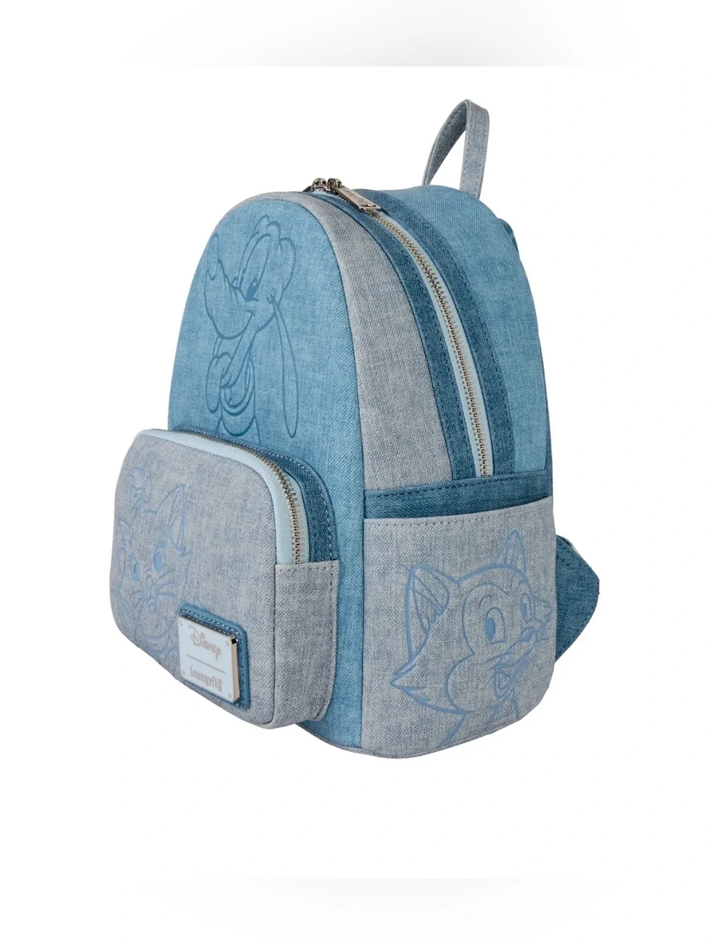 Loungefly Disney Dogs & Cats Silhouette Mini Backpack